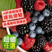 【生活市集】【幸美生技】進口鮮凍莓果 藍莓/覆盆莓/蔓越莓/黑醋栗/桑椹/黑莓/草莓/沙棘果