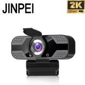 【JINPEI 錦沛】 2K QHD 2560x1440  網路視訊攝影機  視訊鏡頭  Webcam 鏡頭支架