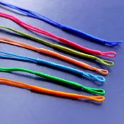 拉圈掛繩 手工DIY配件 拉環編織繩結 拉圈線圈中國結項鍊繩 吊飾繩