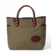 復刻版 Frost River  Lake Michigan Tote 重磅上蠟帆布 皮革托特包 手提袋