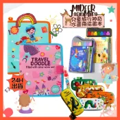 【24H台北出貨】正品 MiDeer JoanMiro 美樂 手指畫 兒童 旅行 水畫冊 水畫本 可反復書 藝術 鉛筆盒