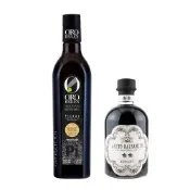 Oro Bailen 皇嘉 特級冷壓初榨橄欖油500ml 任選x1+典釀雙星巴薩米克醋250ml