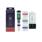 (店+)🔧五合一水質測試筆 PH值/溫度/TDS/EC/鹽度 水質檢測筆 水質檢測儀 驗水筆 測水筆 水族用品 水質筆 三合一
