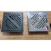 (店+)10cm*10cm 304不鏽鋼斜紋落水頭 排水孔蓋 地板落水頭 地漏 防蟲防臭設計 蟲蟲臭味上不來