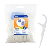 (店+)【奈森克林】細滑 牙線棒 1000支 袋裝 家庭包 附攜帶盒2個 ( 牙線 牙線棒 )