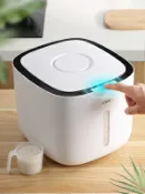 成名在望 米缸雜糧收納盒子 麵粉儲米箱 廚房防潮密封塑膠米桶 家用 五穀雜糧 寵物乾糧 儲糧桶 飼料桶