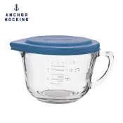 【Anchor Hocking】美國安佳 專業級 強化玻璃量杯(附蓋) 2.0L 2000cc 打蛋盆 帶蓋量杯