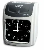 【福利品發黃】HTT 六欄位打卡鐘 STR-12 (送卡紙100張)