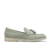 【Clarks】女鞋 Narini Edge 柔軟麂皮流蘇樂福鞋(CLF81451C)