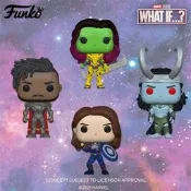 funko what if 漫威 洛基 金錢豹 卡魔拉 卡特隊長 幻視 滅霸 2022年2月出貨 澳洲代購 銀標限定 滿