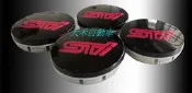 [大禾自動車]STI 鋁圈蓋 輪圏中心蓋組(一組四個) SUBARU IMPREZA