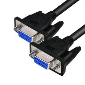 【Max+】RS232串口 交叉 DB9 to DB9傳輸線 母對母/1.5M
