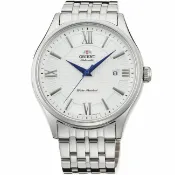 大高雄鐘錶城 Orient 東方錶 (SAC04003W) CLASSIC系列 鋼帶款 / 白色 43mm｜樂天領券現折★全館特惠中★指定刷卡回饋10%