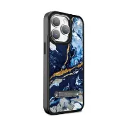 【apbs】iPhone 15 14系列 軍規防摔鋁合金鏡頭框立架手機殼(炫彩雲母石)