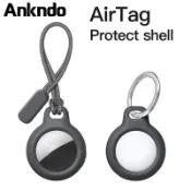 適用蘋果AirTag保護套air防丟器airtags鏈tag定位殻鑰匙扣環硅膠套寵物貓狗追蹤器Belkin S