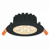 (店+)【DanceLight 舞光】歡笑崁燈9.5cm 8w830lm 3000K/4000K/6000K 貴族黑