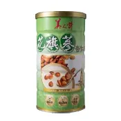【華陀扶元堂】花旗蔘杏仁粉1罐(600g/罐；富含人蔘多醣 無添加香料)中秋禮盒
