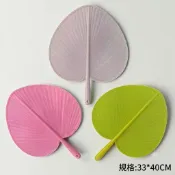 大風量芭蕉扇 復古大蒲扇 塑膠扇子 馬卡龍色 夏季清涼必備【快速出貨】