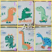 ♥️批發小姐 [台灣製造] 3條125元 方格牌 方型毛巾紗布手帕 口水巾  27× 27cm不含螢光劑