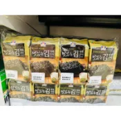 韓國 海苔🇰🇷CJ鹽烤海苔 CJ 海苔 64g 16包 韓玉宅 青海苔 原味 梅子 胡椒海苔 醬燒海苔32g