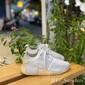 [HYC] ADIDAS NMD R1 PK 全白 23.5CM CQ2040 裸鞋