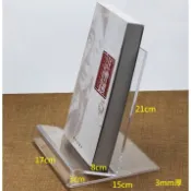 📚【壓克力書架 展示架】適用書籍/雜誌/平板展示｜透明壓克力｜厚度3mm壓克力書架.雜誌架.壓克力書架.雜誌架
