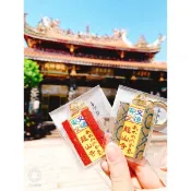 Angeline❤️現貨✨代購火速🔥 艋舺龍山寺御守 交通安全護身符 幫忙過火💕贈小卡片㊗️行車平安護身符平安符 香火袋