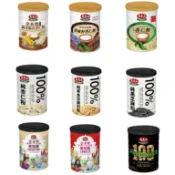 馬玉山罐裝(銀杏銀耳杏仁粉/無加糖亞麻籽杏仁粉/100%純黑芝麻粉/黃金亞麻籽粉/純杏仁粉/百穀活力養生素)