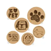 (店+)客製化禮品 紀念品 (寵物∣狗 dog) 軟木杯墊  小禮品 杯墊 婚禮小物 小禮物 活動贈品 活動贈品 生日禮物