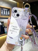 喜挖2店 【喜挖】適用蘋果15手機殼iPhone新款15Plus防摔15Pro軟15Promax保護套14女14PROMAX腕帶14Pro斜背14Plus揹帶掛脖繩子