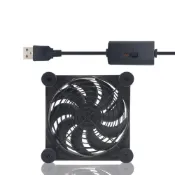 (店+)14cm 靜音款 USB 路由器 散熱器 機上盒 安博盒子 小米盒子 散熱 風扇 散熱架 數據機 無線分享器 wifi
