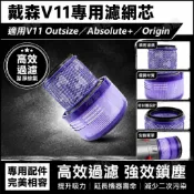 HiFi超人音頻商城 戴森V11 Outsize Absolute+ Origin無線吸塵器專用配件 過濾棉網芯 防塵抗菌延長機器壽命