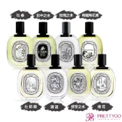 DIPTYQUE 淡香水100ml-玫瑰之水 影中 奧利恩 無花果 杜桑 維堤里歐 依蘭 譚道 感官之水-航版【美麗購】