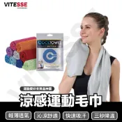 VITESSE 現貨在台 冰涼巾 涼感巾 COOLCORE COOLTOWER 冷感巾 酷涼巾 馬拉松 瑜珈 健身 涼感