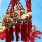 旻泉精品批發網 平安香包 粽子香包 項鍊式手工(成品)/一包10個入(促80) 端午節香包~4762【APP滿額下單10%點數(單一帳號最高1000點)】10/31止