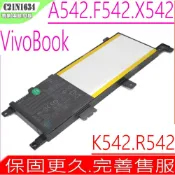 ASUS 華碩  C21N1634 電池適用  R542,X542,F542系列,2ICP4/59/134,R542UA,R542UQ,R542UN,R542U,X542U,X542UQ,X542UR,X542UF,F542U,F542UA,F542UQ,VivoBook 15,K542,K542U,K542UF,K542UQ,K542UN,K542HR,A542,A542U,A542UF,A542UN