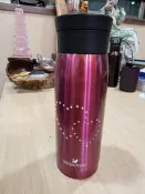 全新 施華洛世奇 Swarovski 情人節愛心保溫杯 暖心晶燦 不鏽鋼保溫瓶 450ML