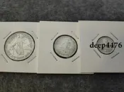 美屬菲律賓銀幣50分20分10分