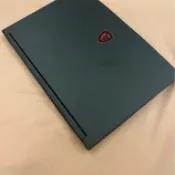 二手電競筆電3：MSI GF63 I7 9750H、GTX1050Ti，8g ram,256g M.2！保固7天！