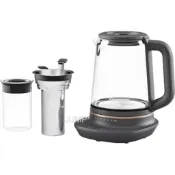 (75).Electrolux 伊萊克斯 玻璃智慧溫控熱水壺 電茶壺（E7GK1-73BP）