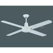 【燈王的店】 台灣製燈王強風吊扇 52吋 白色工業扇 吊扇 壁控款/IC款/遙控款 (AS25223-W)