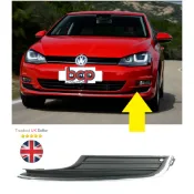 《歐馬國際》 5G0854661 福斯 GOLF MK7 前保桿 保桿 通風網 霧燈蓋 下 德國原廠