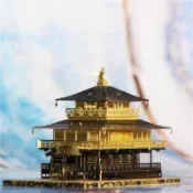 狂模 金閣寺 金屬拚裝模型3D立體拚圖 T1MT