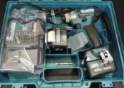 【花蓮源利】免運 整組黑色雙4A Makita 牧田 TD111DSME 12V充電式無刷衝擊起子機 TD111