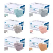 (店+)佑合口罩 醫療口罩 (未滅菌)-莫蘭迪色系列 50入 醫用口罩 平面口罩 醫療平面口罩 口罩 50入