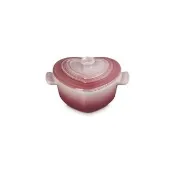 【Le Creuset】瓷器飛翔愛心烤盅(櫻花粉)