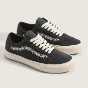 【VANS】官方旗艦 Skate Old Skool 灰黑色專業滑板鞋