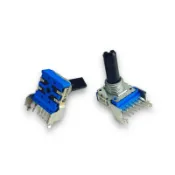 『正典UCHI電子』 音響用 可變電阻 B100K 4腳 7腳 固定腳 11mm 14mm 電位器  調整電阻