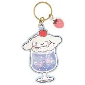 【康是美官方網購】【愛金卡】三麗鷗沁涼同萌杯吊飾 大耳狗 Cinnamoroll icash 2.0