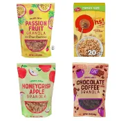 [丸吉逸品] 🔥 Trader Joe's Post Granola 早餐 楓糖 脆蘋果 蜂蜜 麥片 巧克力咖啡 百香果
